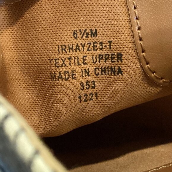 Indigo Rd. Hayze Striped Canvas Mules Sz 6-1/2 M #146T - Picture 9 of 10